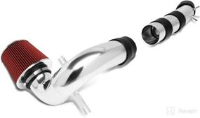 img 4 attached to 🔴 Red Cold Air Intake System (ITK-0048-RD) for 04-11 Mazda RX8 by DNA MOTORING