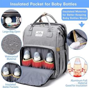 img 1 attached to Fengoo Backpack Multifunction Maternity Waterproof Diapering