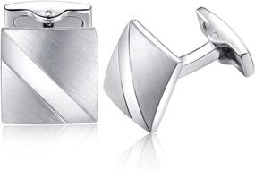 img 4 attached to Honey Bear Cufflinks Men Stainless Men's Accessories best on Cuff Links, Shirt Studs & Tie Clips