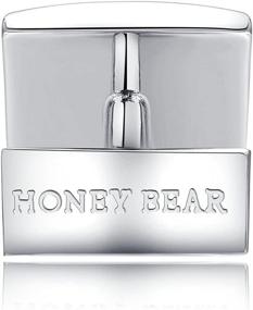 img 3 attached to Honey Bear Cufflinks Men Stainless Men's Accessories best on Cuff Links, Shirt Studs & Tie Clips