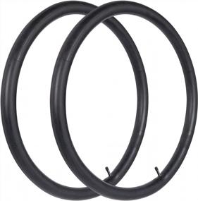 img 2 attached to 2 Pack 27.5" Bike Tire Tubes 27.5X1.75/2.125 AV32Mm Valve Compatible With Mountain Bikes