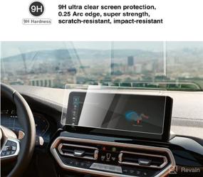 img 3 attached to 📱 Premium HD Clear Anti-Scratch Screen Protector for 2021 2022 BMW X3 12.3 Inch Central Information Display - Compatible with X3 Sdrive/Xdrive 30i M40i