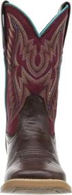 img 3 attached to Ariat Unisex BRISTO Western Boot Boys' Shoes ~ Boots