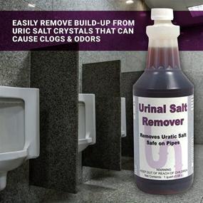 img 3 attached to 🚽 DETCO Urinal Salt Remover Concentrate - Effective Pipe and Plumbing Saver, Odor Control, Cleans Rust, Scale, and Uratic Salt Build-Up, 1 Quart