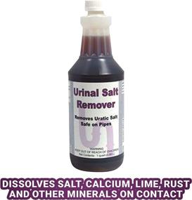 img 2 attached to 🚽 DETCO Urinal Salt Remover Concentrate - Effective Pipe and Plumbing Saver, Odor Control, Cleans Rust, Scale, and Uratic Salt Build-Up, 1 Quart