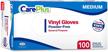 care plus disposable gloves allergy cleaning supplies logo
