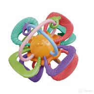 👶 baby teething toys: relief, rattle, & sensory teether for 0-12 months | bpa-free chew toys | boy & girl gifts logo