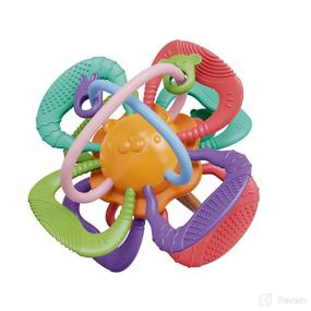 img 4 attached to 👶 Baby Teething Toys: Relief, Rattle, & Sensory Teether for 0-12 Months | BPA-Free Chew Toys | Boy & Girl Gifts