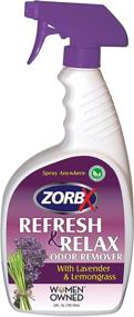 img 4 attached to 🌿 Lavender Odor Eliminator Spray by ZORBX - Refreshing Relaxation with Lavender & Lemongrass Fragrance, Powerful Odor Remover and Fabric Refresher Spray, Ideal Addition to Your Cleaning Routine (24 OZ)