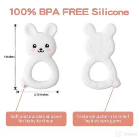 img 2 attached to Jimibaby Silicone Teether Teething Effective Baby Care