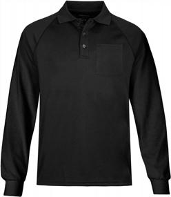 img 4 attached to Upgrade Your Game With MOHEEN Men'S Polo Shirts: Quick Dry, Athletic, And Stylish