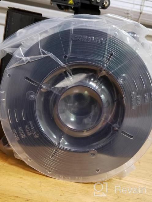 img 1 attached to Silk Shiny Metallic Silver 3D Printer Filament, Comgrow 3D Printing Materials Silk PLA 1.75Mm 1KG Silk PLA, Widely Compatible For FDM 3D Printer review by Matt Sirmons