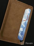 img 1 attached to Slim Minimalist Card Holder Wallet By MNGARISTA review by Jamie Rogers