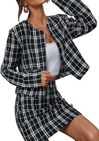 img 1 attached to 👩 SweatyRocks Women's Business Pieces Blazer - Women's Clothing, Suiting & Blazers