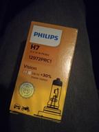 img 2 attached to Automotive halogen lamp Philips Vision +30% 12972PRC1 H7 12V 55W PX26d 3200K 1 pc. review by Stanisaw Frank ᠌