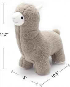 img 4 attached to Alpaca Animal Decorative Door Stopper - FALIDI Home And Office Decoration Book Stopper