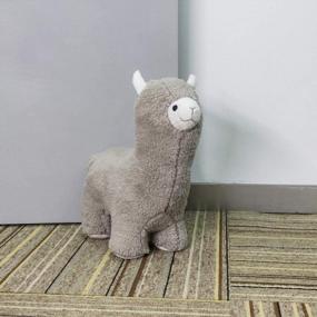 img 1 attached to Alpaca Animal Decorative Door Stopper - FALIDI Home And Office Decoration Book Stopper