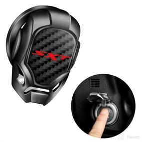 img 3 attached to For SXT Dodge Car Engine Start Button Cover General Motors Ignition Switch Decorative Cover
