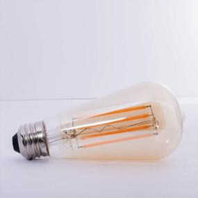 img 2 attached to Vintage Charm At Low Wattage - Dimmable 5 Watt LED Bulbs In A Pack Of 2 (2200K, 80 CRI)