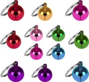 img 1 attached to 🔔 Enhance Your Cat's Safety with Muzitao® Bell for Cats (12 Pack) - The Ultimate Loudest and Strongest Bell Set for Cat Collars