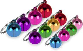 img 2 attached to 🔔 Enhance Your Cat's Safety with Muzitao® Bell for Cats (12 Pack) - The Ultimate Loudest and Strongest Bell Set for Cat Collars