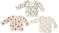 👶 organic cotton baby kimono long sleeve bodysuit by maple clothing - gots certified логотип