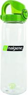 reduce, reuse, refresh: nalgene sustain on the fly water bottle made with 50% plastic waste logo