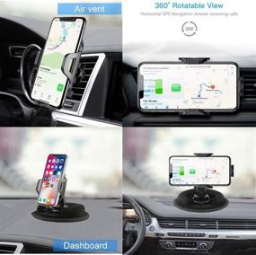 img 3 attached to Vehicle Dashboard Beanbag Friction Smartphones