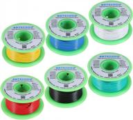 bntechgo 22 gauge pvc 1007 solid electric wire kit 6 color each 25 ft 22 awg 1007 hook up wire logo