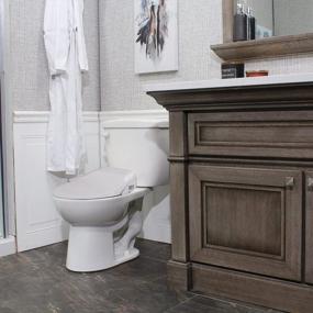 img 3 attached to Upgrade Your Bathroom With Transolid'S 2-Piece Toilet Kit Featuring A Bidet Seat And Wax Ring In White