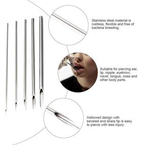 img 1 attached to Ear Nose Piercing Needles Prgislew