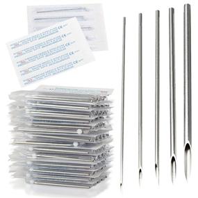 img 4 attached to Ear Nose Piercing Needles Prgislew