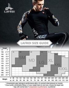 img 3 attached to Men'S Quick Dry Cool Compression Fit Tights Leggings By LAFROI - YSK08