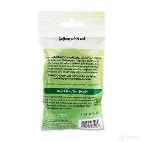 img 3 attached to EcoTools Facial Konjac Sponge Charcoal