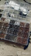 img 1 attached to 1740 PCS 8 Styles Spacer Beads Kit For Jewelry Making In Gold, Silver, And Rose Gold By ARTDOT review by Harel Leary