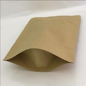 img 2 attached to Kraft Paper Zipper Pouches Coffee Kitchen & Dining