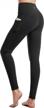 high waisted workout leggings with pockets: cambivo yoga pants for women - non see-through & 4 way stretch fabric logo