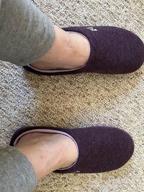 img 1 attached to Comfortable And Stylish: RockDove Women'S Two-Tone Memory Foam Slipper review by Christine Rowe
