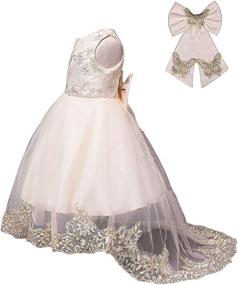 img 4 attached to 💍 Wedding Pageant Dresses for Girls | 21KIDS Princess Clothing