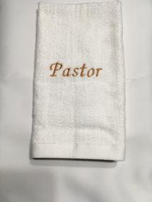 img 1 attached to Christianwear Ministry Towel Embroidered Absorbent