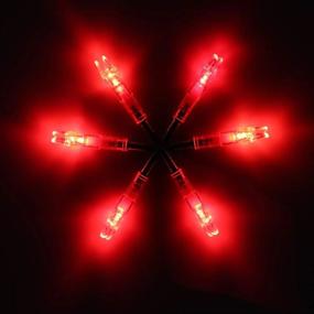 img 3 attached to 6 Pcs JIANZD LED Nocks .244"/6.2Mm Automatic Light Replaceable Arrow Nocks For Hunting Shooting