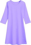 👚 cotton t shirt beach cover-up for girls' clothing and dresses logo