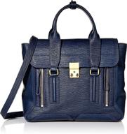 👜 stylish and versatile: discover the 3.1 phillip lim pashli medium satchel logo