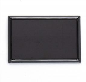img 3 attached to Set Of 2 Monet WaterLilies Rectangle Magnets, 1.75" X 2.75" - Made In The USA By Buttonsmith