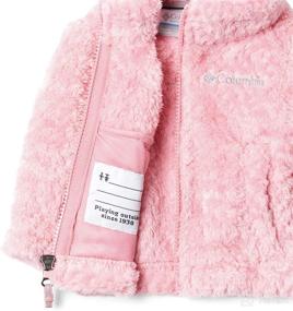 img 2 attached to Columbia Girls' Fire Side Sherpa Full Zip: Cozy Comfort for Your Little Adventurer