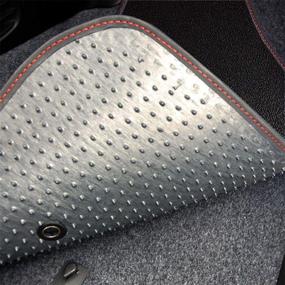 img 1 attached to Custom Fit Black Speedlab Floor Mat Set (4 Piece) for Select Fiat 500X Models