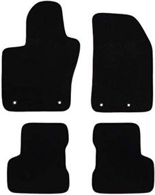 img 4 attached to Custom Fit Black Speedlab Floor Mat Set (4 Piece) for Select Fiat 500X Models