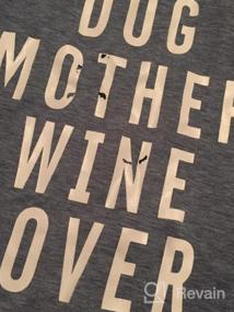 img 5 attached to Безрукавка без рукавов Cute Dog Mom Wine Lover для женщин - Perfect Summer Shirt