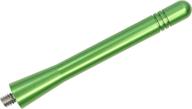 antennamastsrus - made in usa - 4 inch green aluminum antenna is compatible with hyundai kona (2018-2021) logo