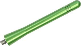 img 2 attached to AntennaMastsRus - Made In USA - 4 Inch Green Aluminum Antenna Is Compatible With Hyundai Kona (2018-2021)